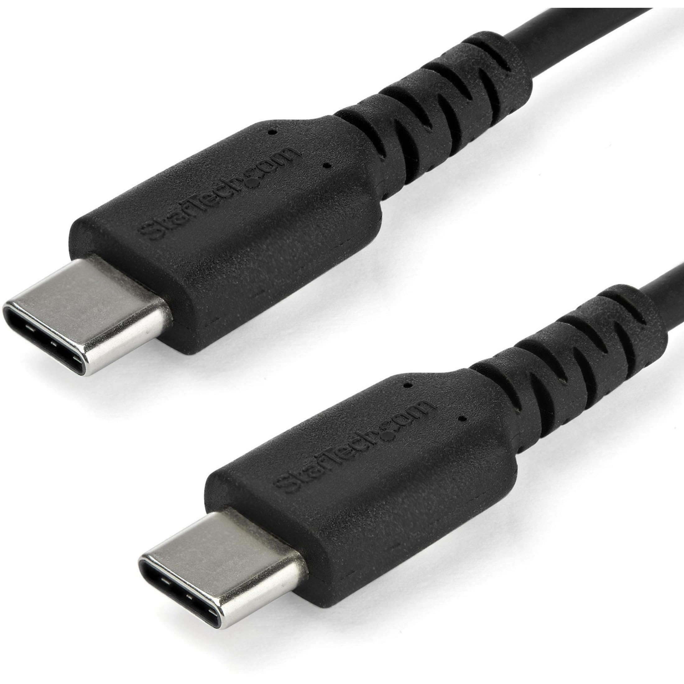 StarTech.com USB-C to USB-C Cable — Aramid Fiber, TPE Jacket, USB 2.0, 60W
