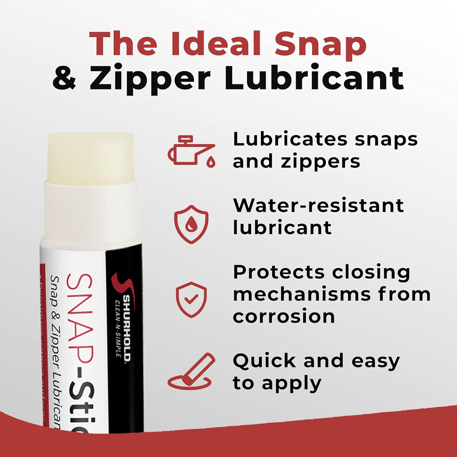 Shurhold Snap Stick Snap & Zipper Lubricant