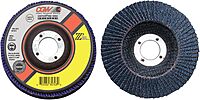 Flap Discs, Z3-100% Zirconia, XL - 4-1/2x5/8-11 z3-40 t27xl 100% za flap disc [Set of 10]