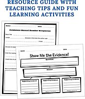 Carson Dellosa Evidence-Based Reading and Writing Bulletin Board Set (110290), 17" x 24", 17" x 12", Multicolor