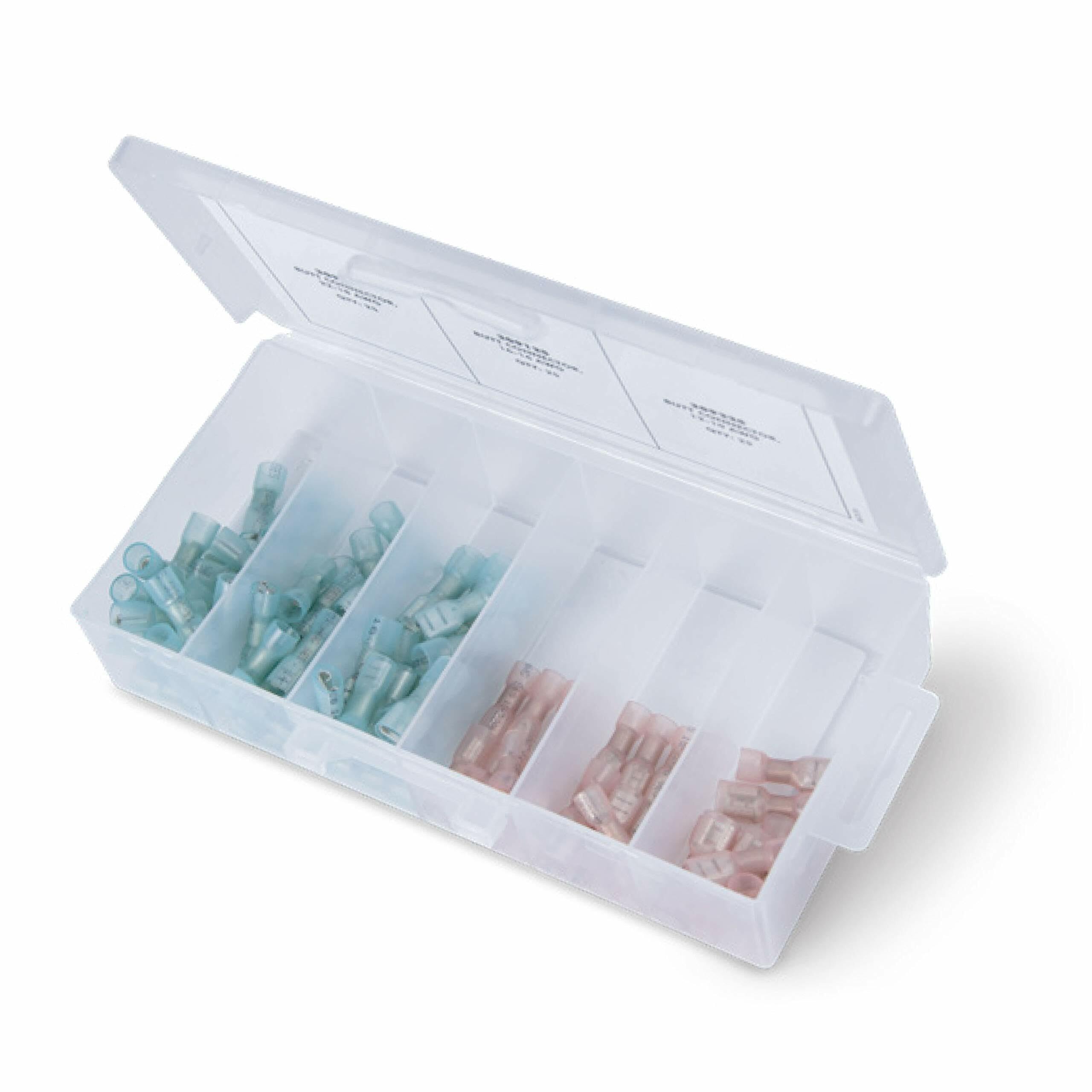 Ancor SPKKIT Heat Shrink, Speaker Connector Kit 22-18/16-14 AWG, 90pcs