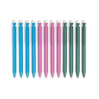 U Brands U-Eco Recycled Mechanical Pencil Set, Bulk Mechanical Pencils 0.7mm, Speckled Brights, Medium Lead, School Supplies, 12 Pack (6591U) 1 Count (Pack of 12)