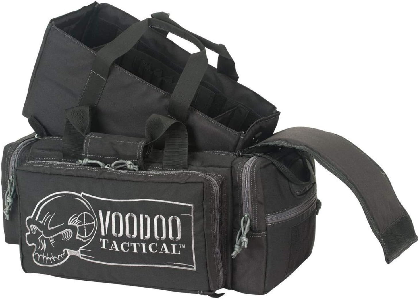 VooDoo Tactical Platinum Executive Series Range Bag (Black with Gray) Platinum Executive Series Range Bag (Black with Gray)