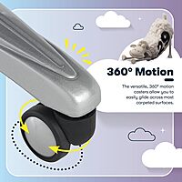 Serta Bryce Executive Office Chair, Ergonomic Computer DeskChairs with Patented AIR Lumbar Support, Bonded Leather