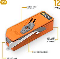 OUTDOOR EDGE RazorSafe 3" Blade Dispenser