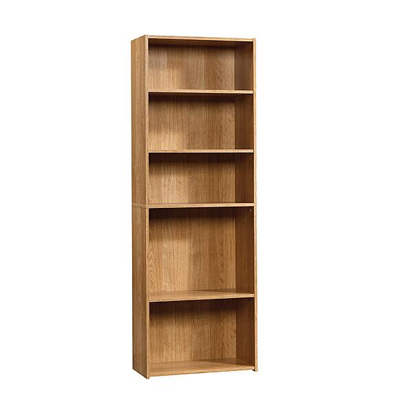 Sauder Beginnings 5-Shelf Bookcase with Adjustable Shelves