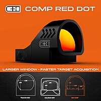 C+H COMP Micro Red Dot Sight for Pistol - RMR Footprint