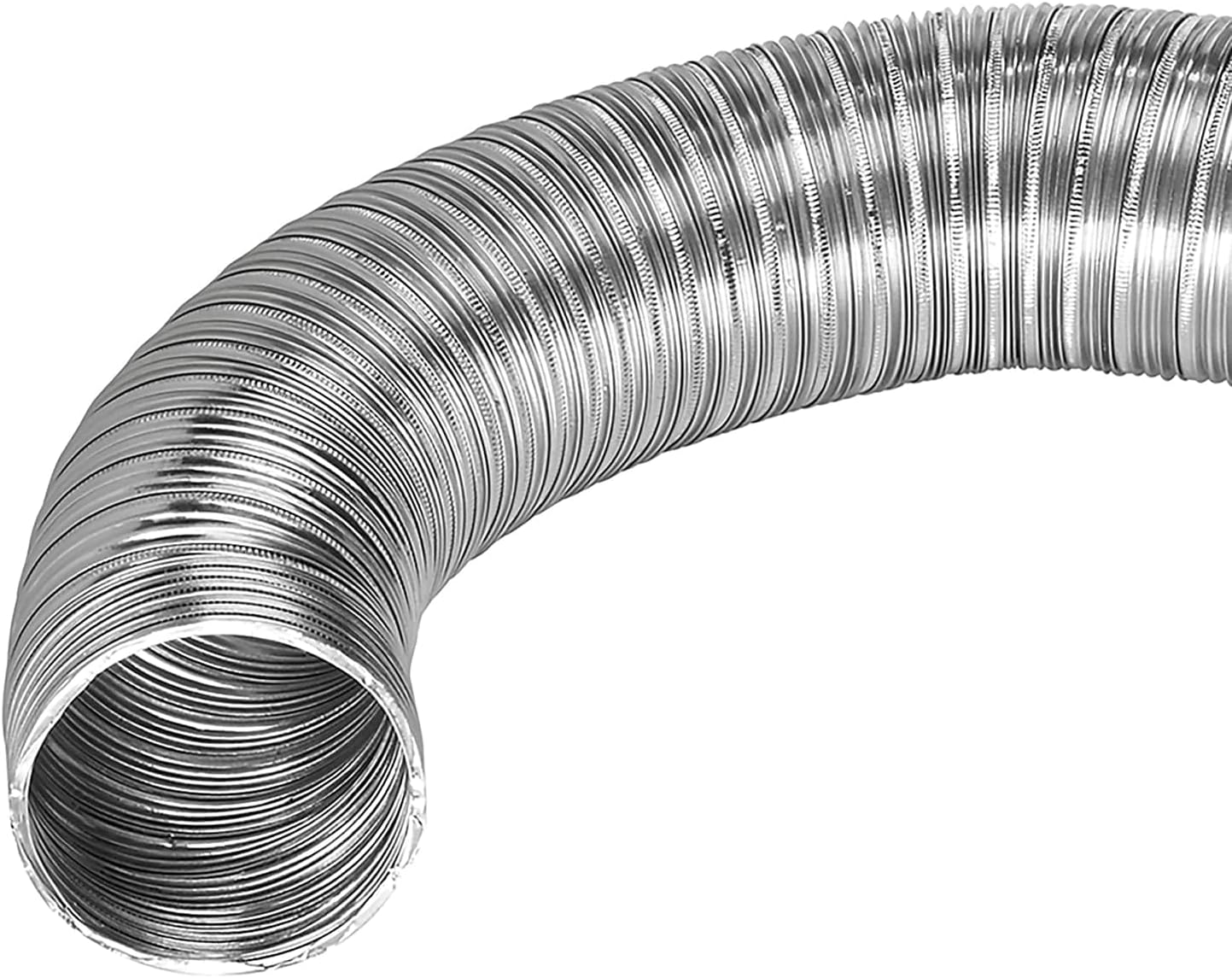 Lambro Silver 8' 6-inch Diameter Flexible Semi-Rigid Aluminum Duct (306) 1 Count (Pack of 1)
