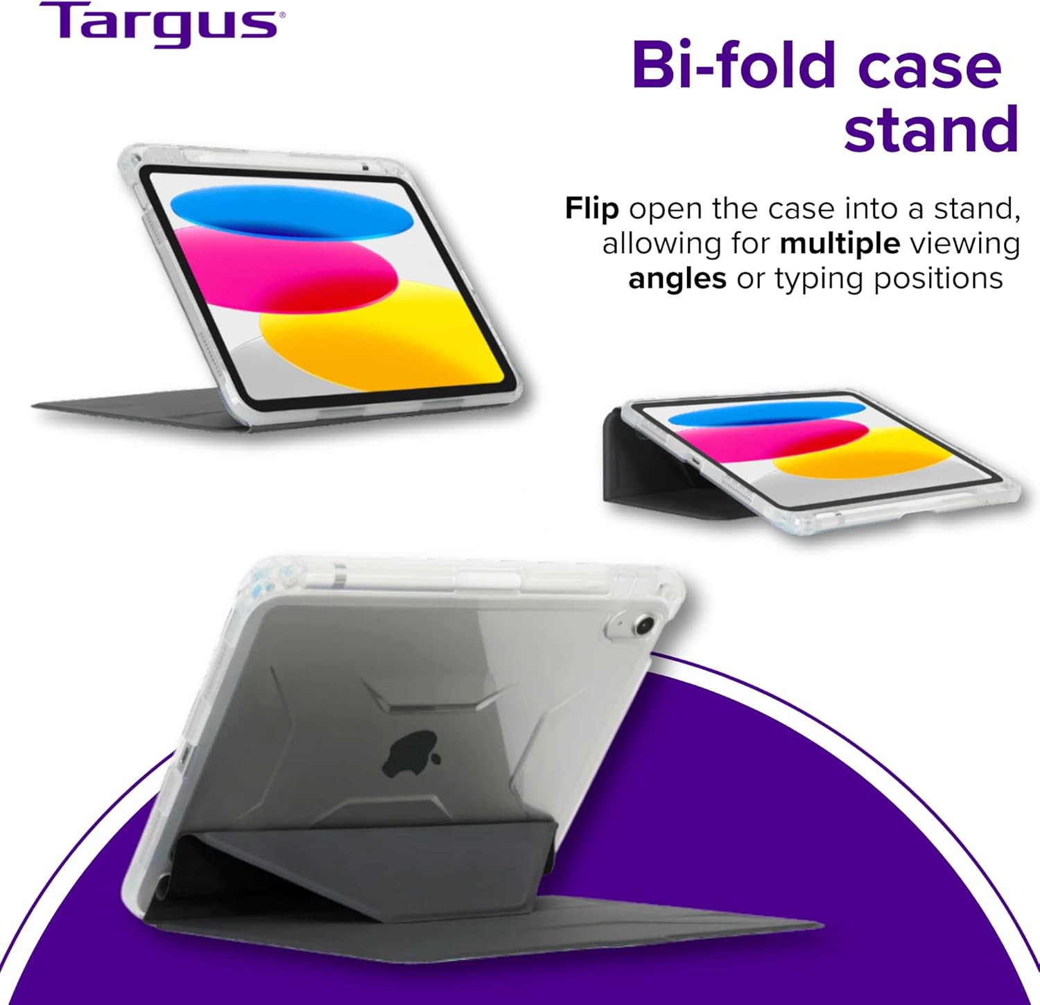 Targus Pro-Tek Clear Case for 10.9" Apple iPad (10th gen) - Military-Grade Shock Absorbent Protective Case (THD935GL)