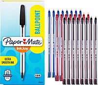 Papermate 2013157 InkJoy 50ST Ballpoint Pens, 1mm Medium Point, Ultra Smooth Ink, Assorted Colors, Pack of 24