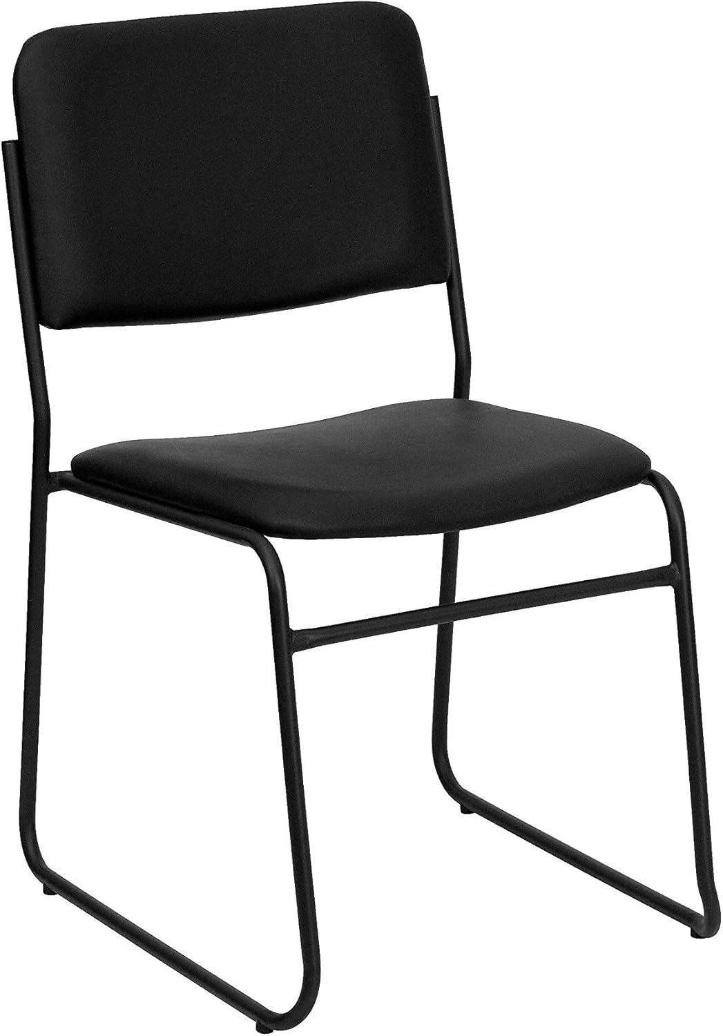 Flash Furniture HERCULES Series 500 lb Capacity High Density Stacking Chair with Sled Base