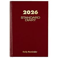 AT-A-GLANCE Standard Diary Daily 12-Month Hardcover