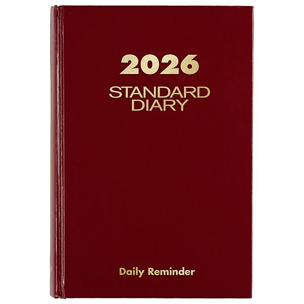 AT-A-GLANCE Standard Diary Daily 12-Month Hardcover