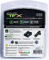 TRUGLO TFX Day/Night Handgun Sight Tritium & Fiber-Optic