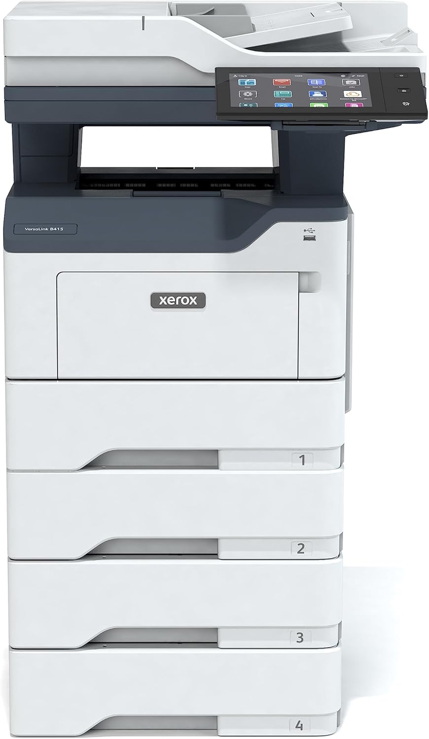 Xerox B415DN All-in-One, Laser, B&W, Wireless, DADF, Letter, Print, Scan, Copy, Fax, Energy Star Certified, Up to 50PPM
