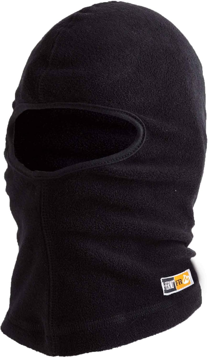 FR Rated Balaclava, Winter Face Mask, Thermal Fire Resistant Modacrylic Fleece, Ergodyne N-Ferno 6828,Black