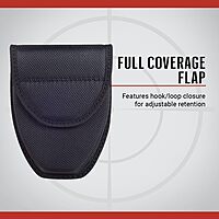 ASP, Inc. Ballistic Tactical Handcuff Case for Chain or Hinge Handcuffs, Handcuff Case for Duty Belt, Law Enforcement Gear and Police Gear