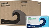 Boardwalk Disposable General-Purpose Powder-Free Nitrile Gloves, X-Large, Blue, Box Of 100 Gloves