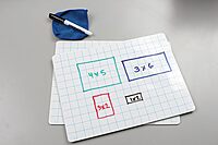 TEACHER CREATED RESOURCES Non-Magnetic Double-Sided Dry-Erase Boards