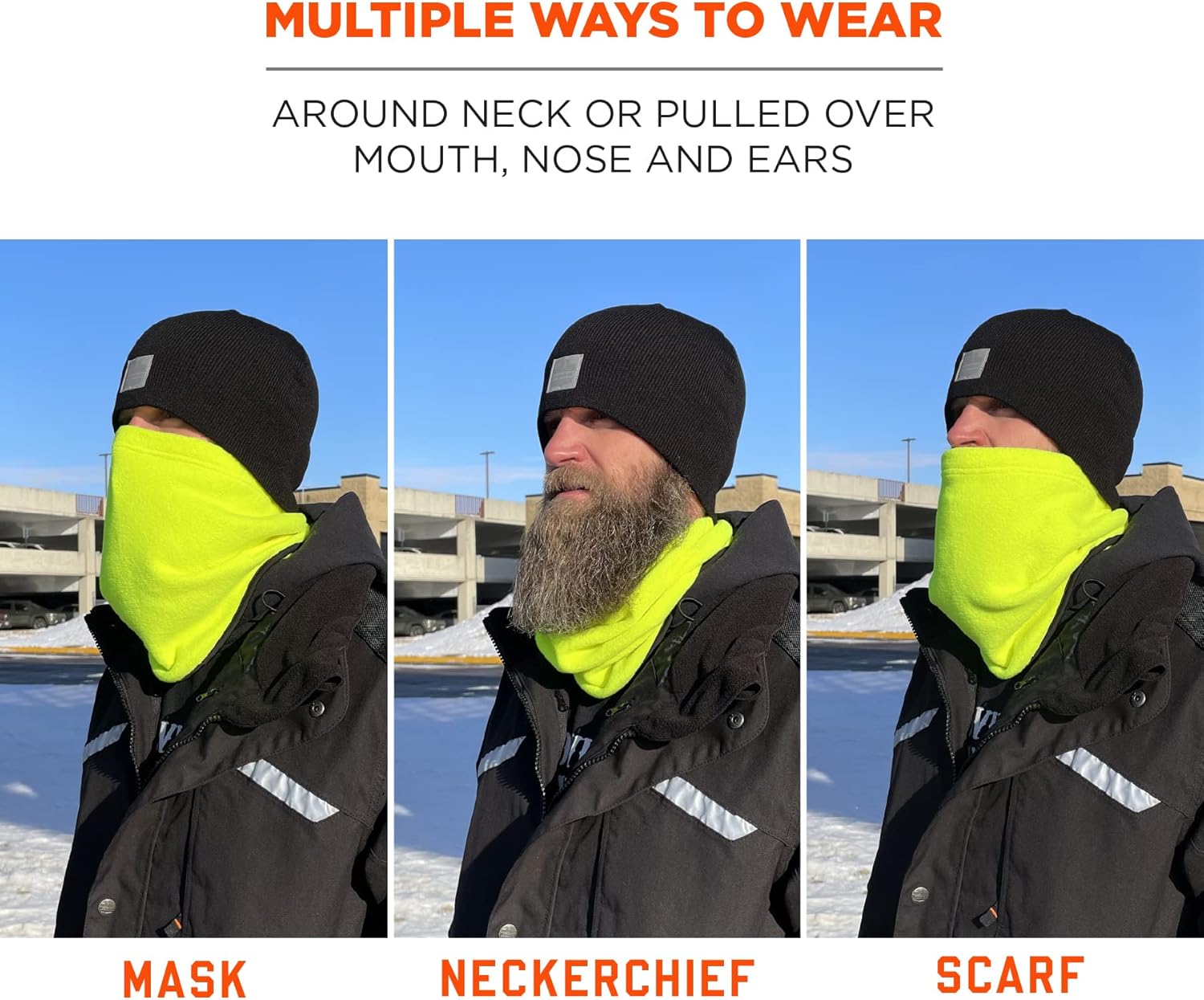 Ergodyne N-Ferno 6960 Thermal Fleece Neck Gaiter