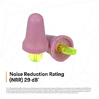 3M No-Touch Foam Earplugs P2000, Uncorded, 100 Pair/Case|Purple| One Size