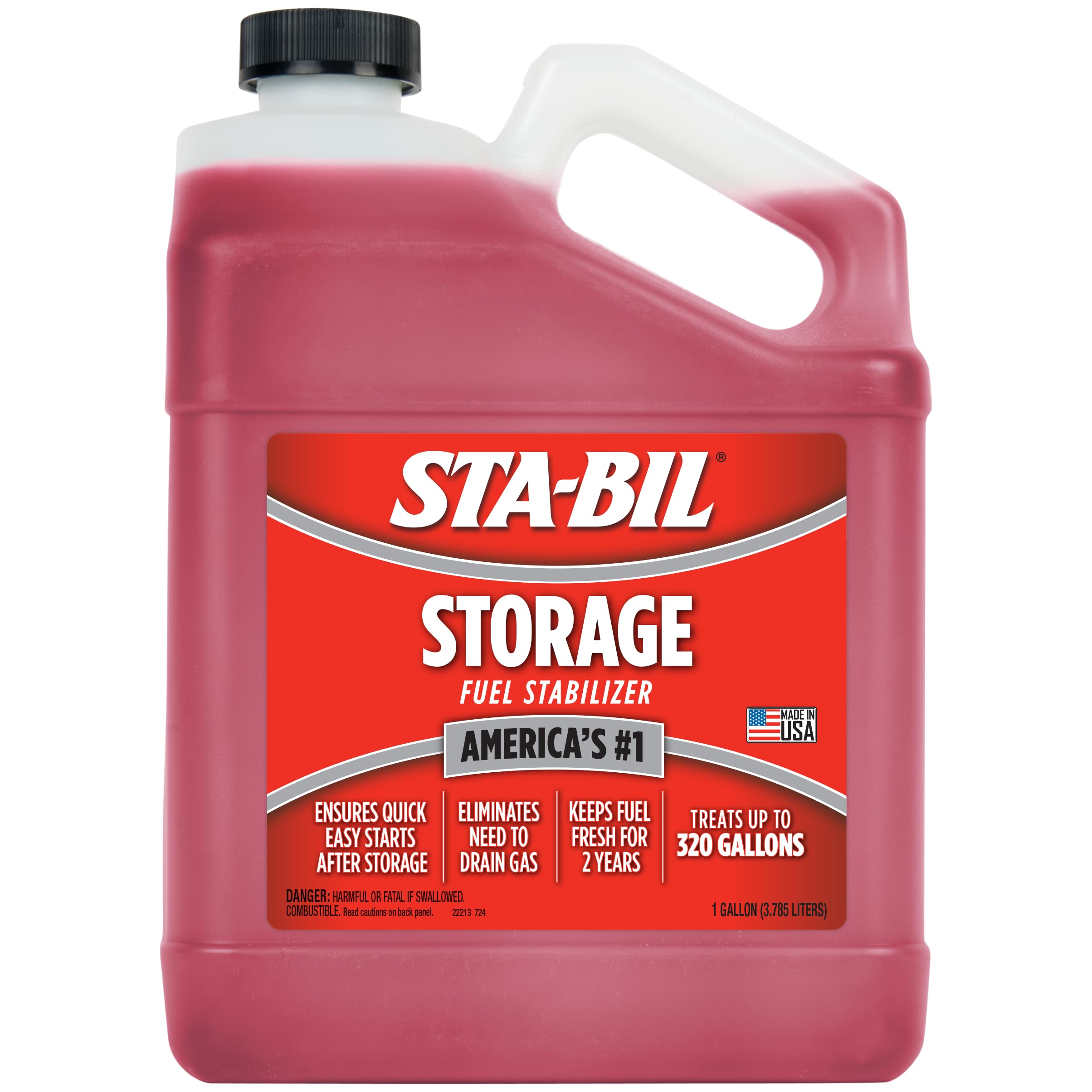STA-BIL Storage Fuel Stabilizer | Keeps Fuel Fresh for 24 Months, Prevents Corrosion