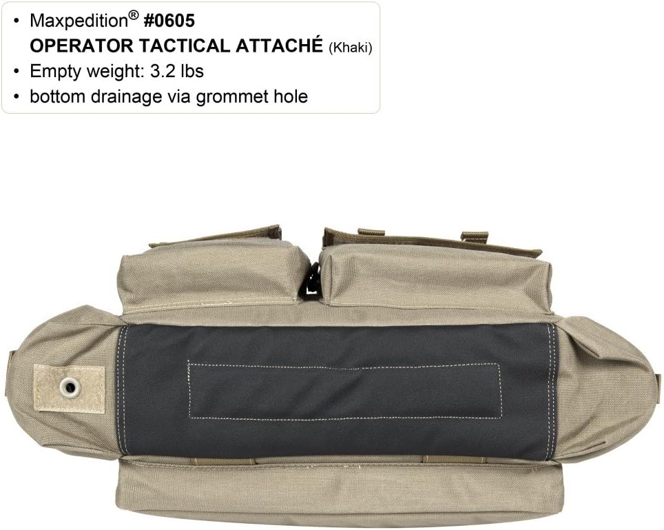 MAXPEDITION Operator Tactical Attache Black