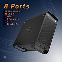 OWC Thunderbay Flex 8 Thunderbolt 3 Storage Enclosure & Docking Station