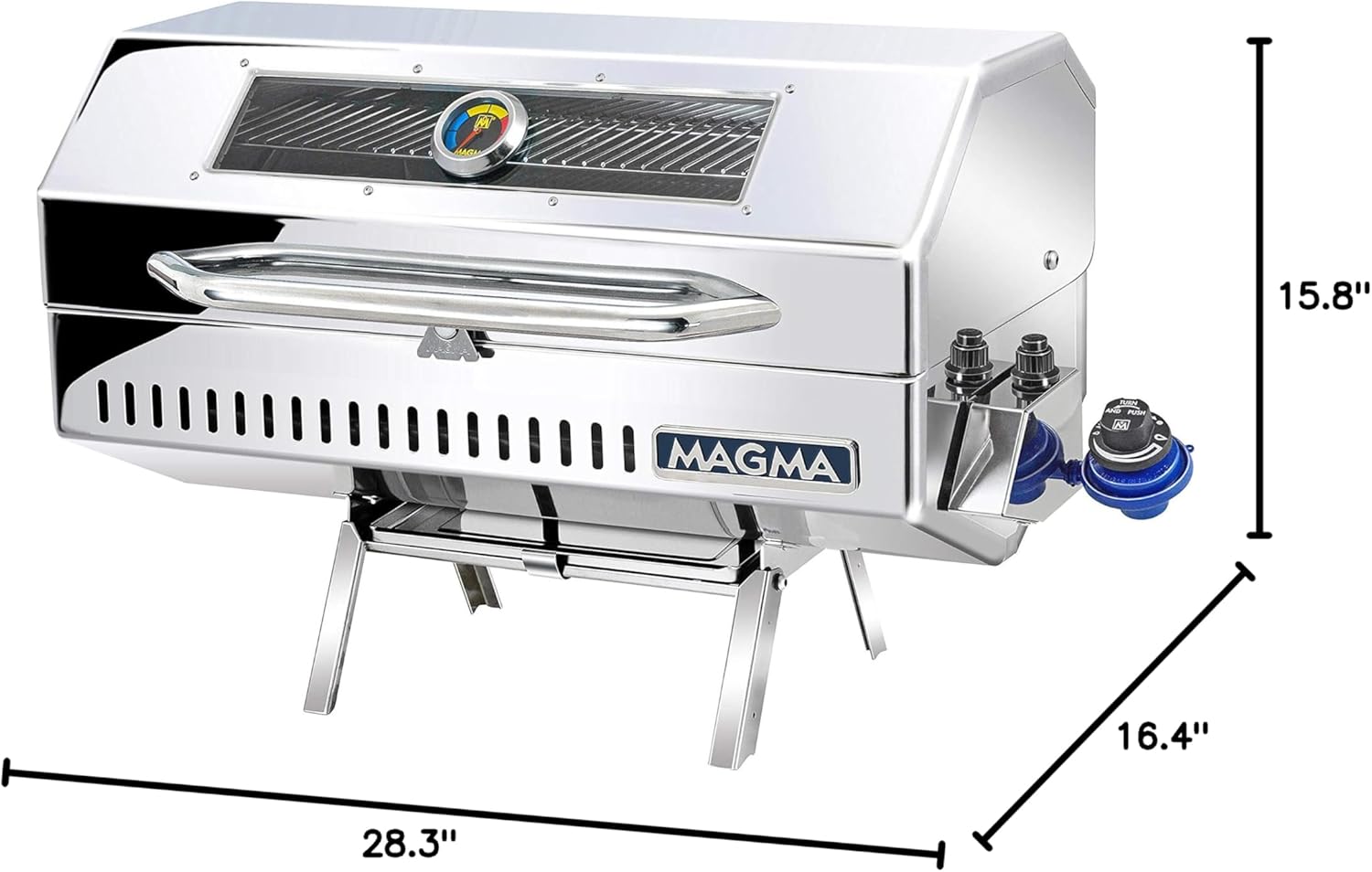 Magma Products, Monterey II Infrared Gourmet Series Gas Grill, A10-1225-2GS