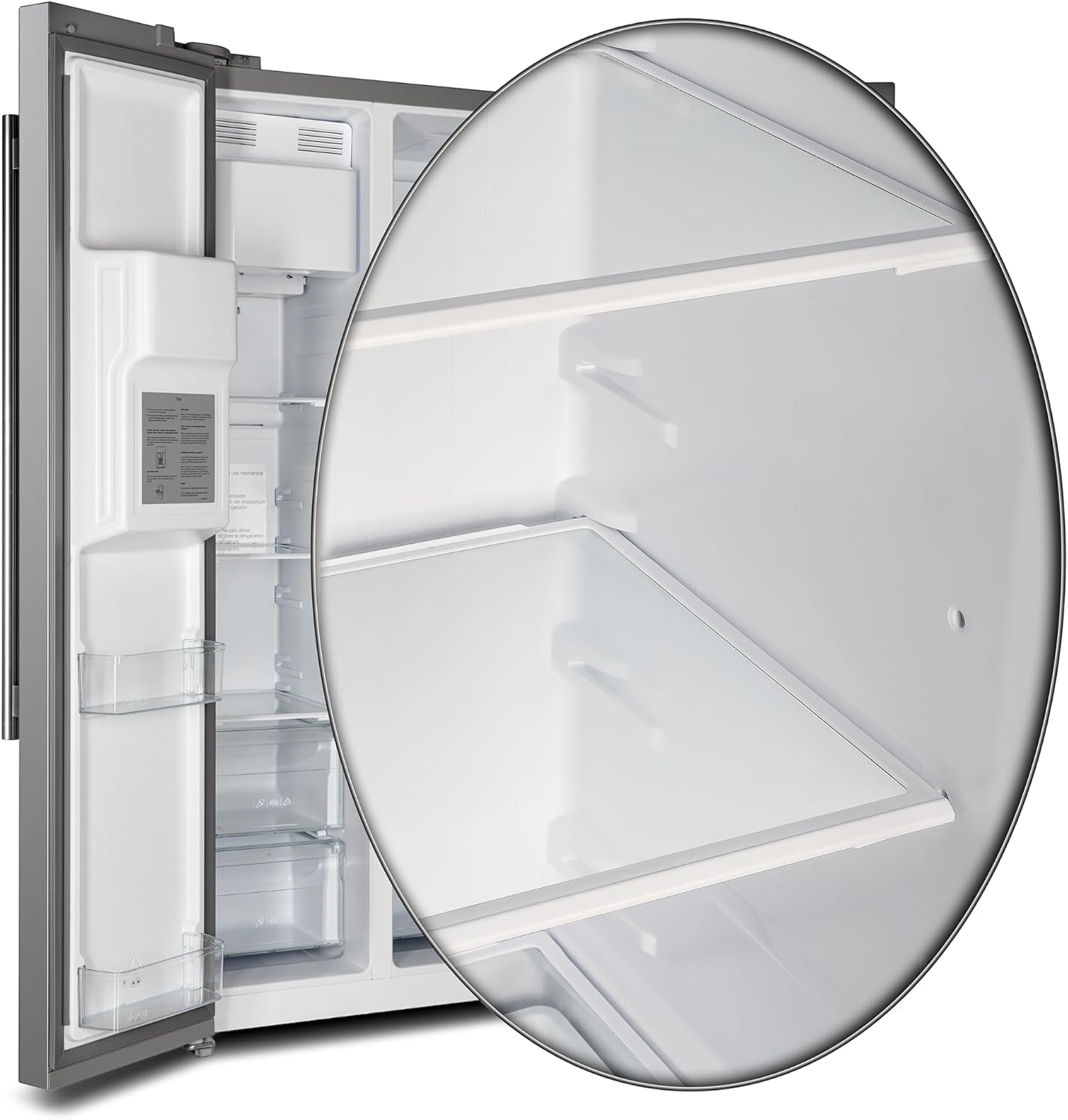 Forno Salerno - Refrigerador y congelador lado a lado de 36 pulgadas Forno Salerno - Refrigerador y congelador lado a lado de 36 pulgadas