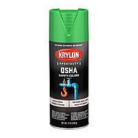 Krylon 2012 OSHA Color Paint Safety Green, 12 Ounce Aerosol