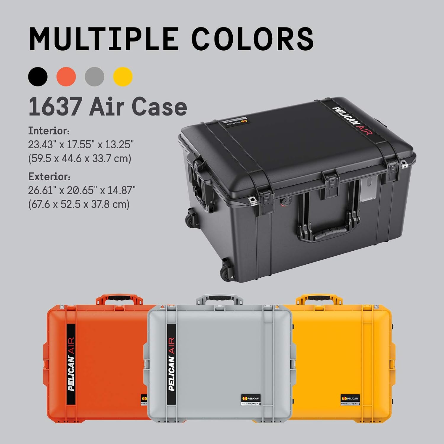 Pelican Air 1637 Protective Case