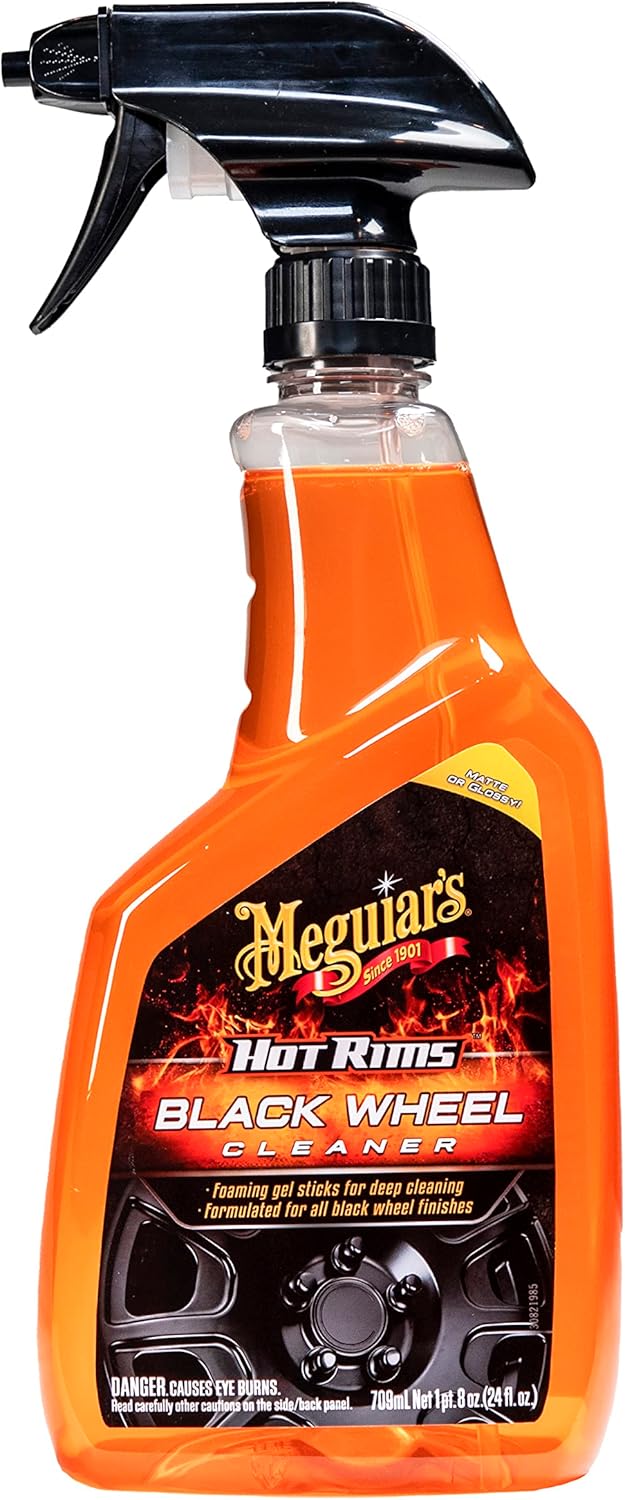 Meguiar's Hot Rims Wheel Cleaner, 24 Oz Spray Bottle