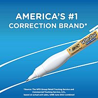 BIC Wite-Out Shake N Squeeze Correction Pen, 8 ml, White, Pack Of 2