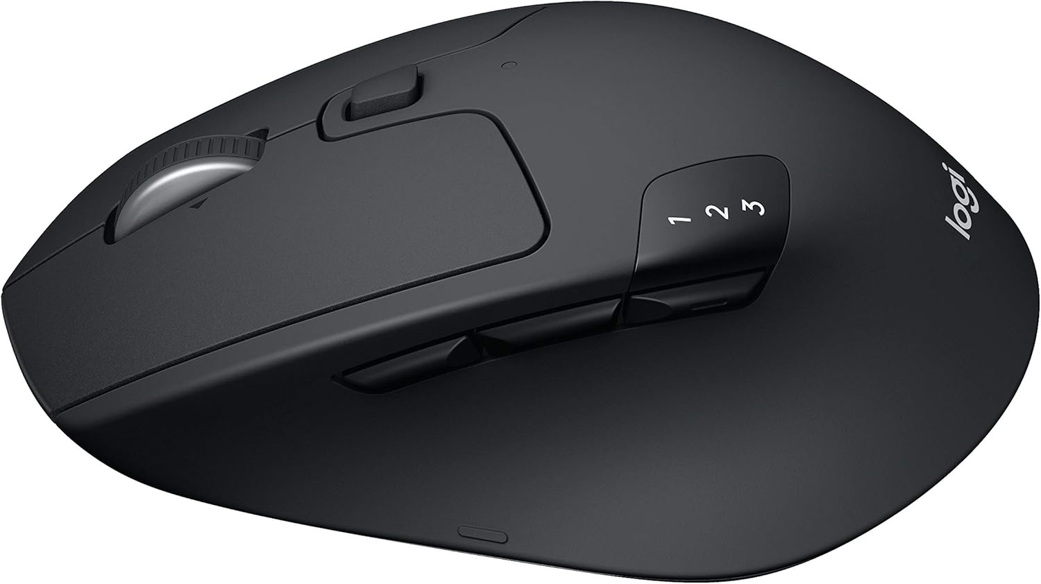 Logitech M720 Triathlon Multi-Device Wireless Mouse, Black/Gray, 910-004790