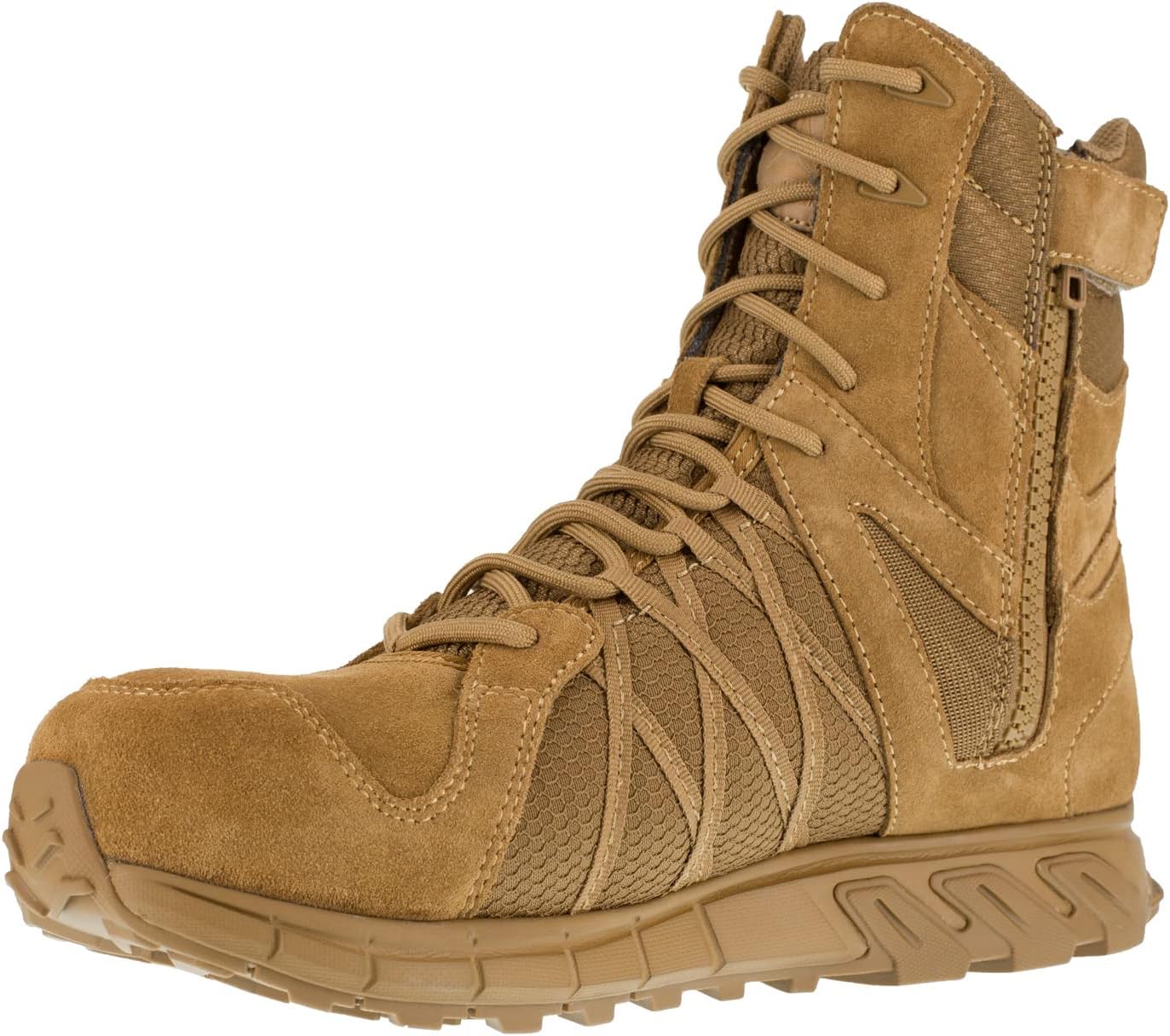 Reebok Trailgrip Tactical 8" Side Zip Boot