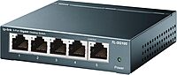 TP-LINK Gigabit Unmanaged Ethernet Switch | Fanless Metal Shielded Ports