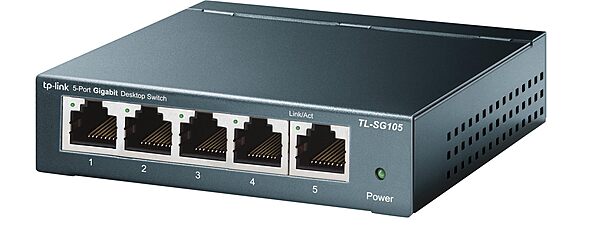 TP-LINK Gigabit Unmanaged Ethernet Switch | Fanless Metal Shielded Ports