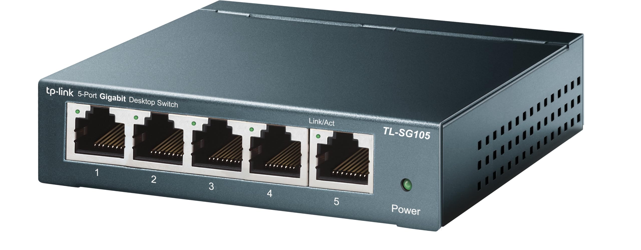 TP-LINK Gigabit Unmanaged Ethernet Switch | Fanless Metal Shielded Ports