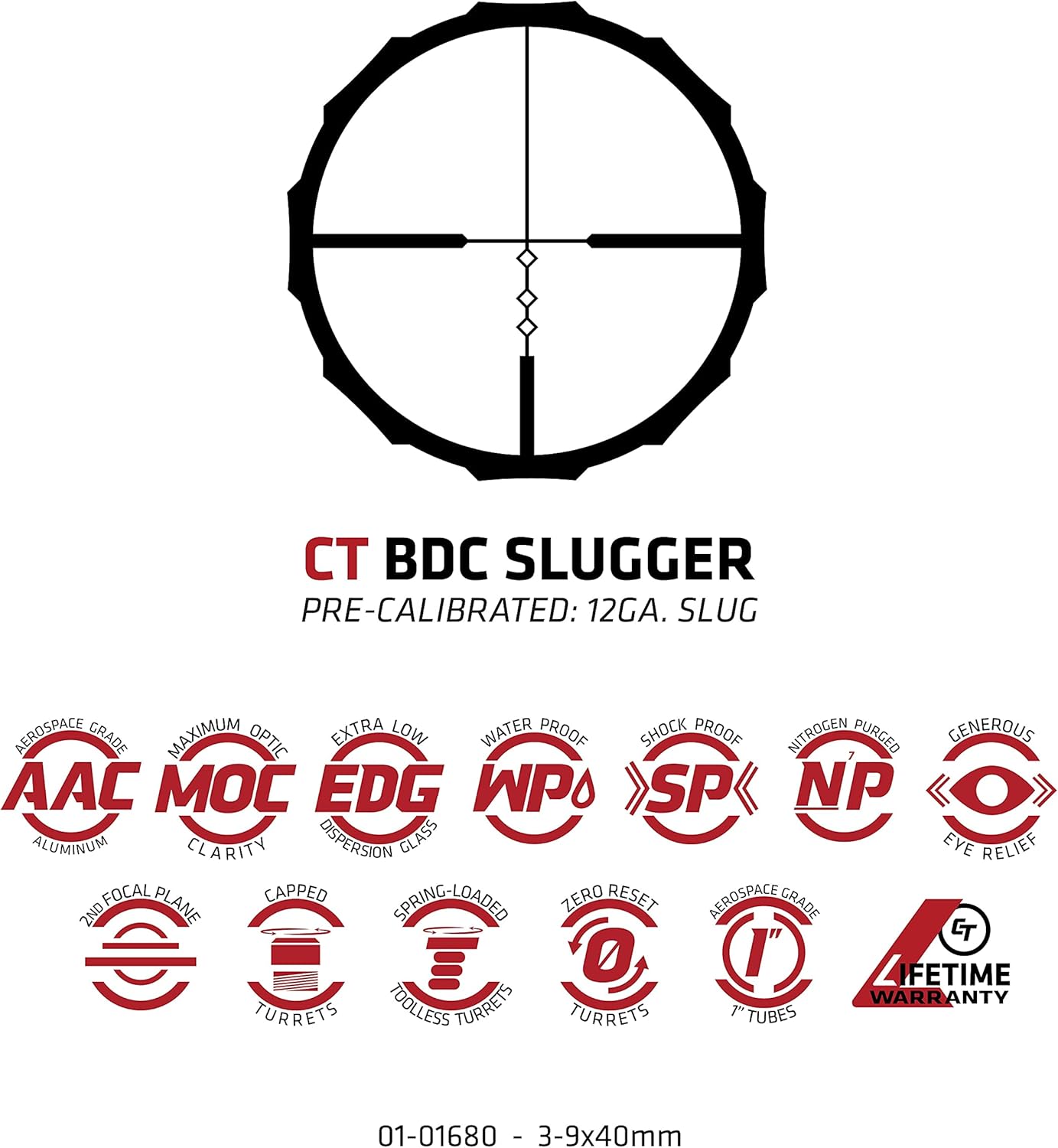 CRIMSON TRACE Brushline Pro Riflescope