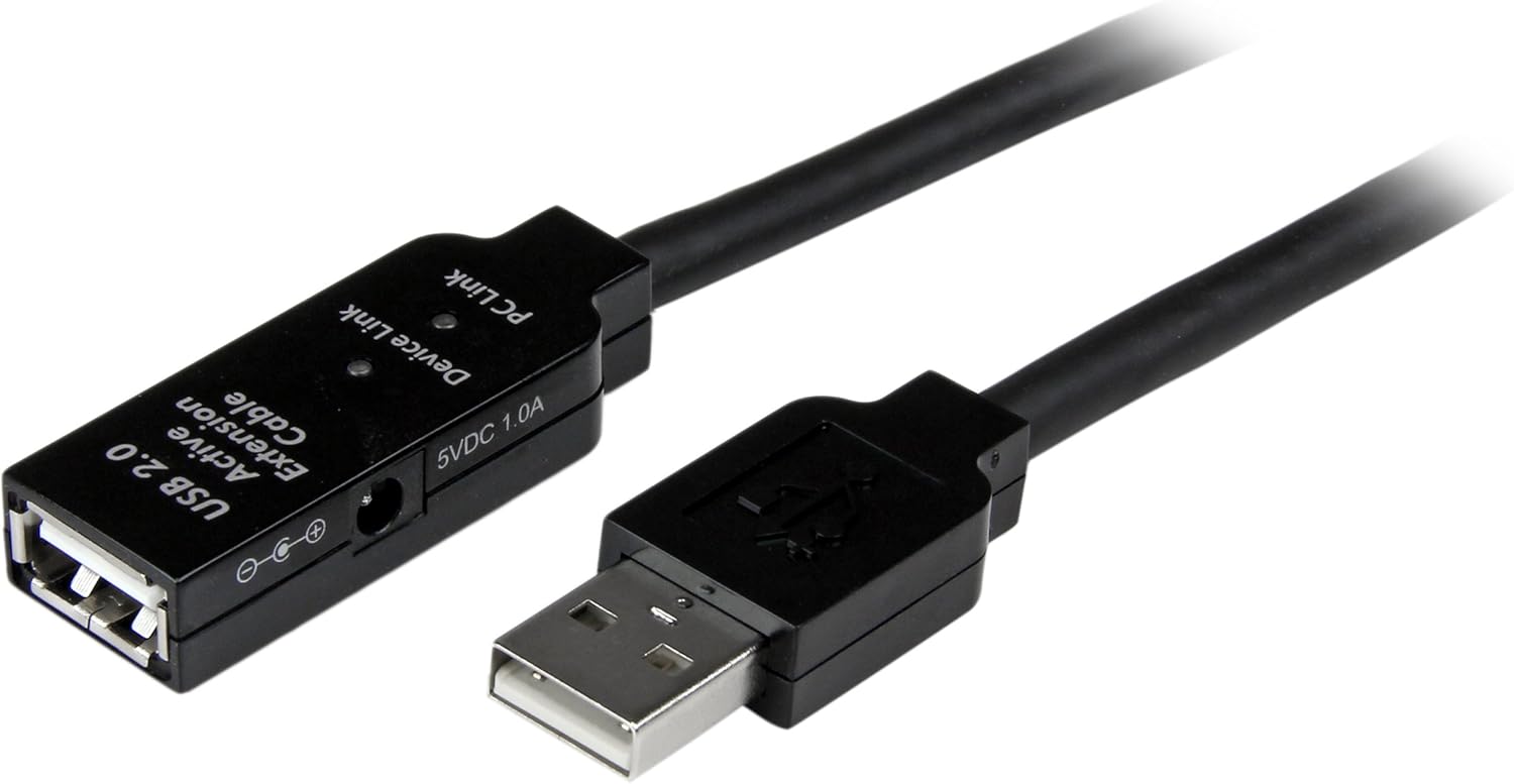 StarTech.com Active USB Type-A Extension Cable - M/F