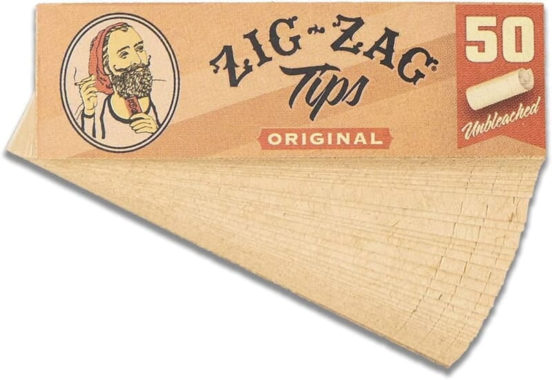 ZIG ZAG:TIPS UNBLEACHED ORIGINAL