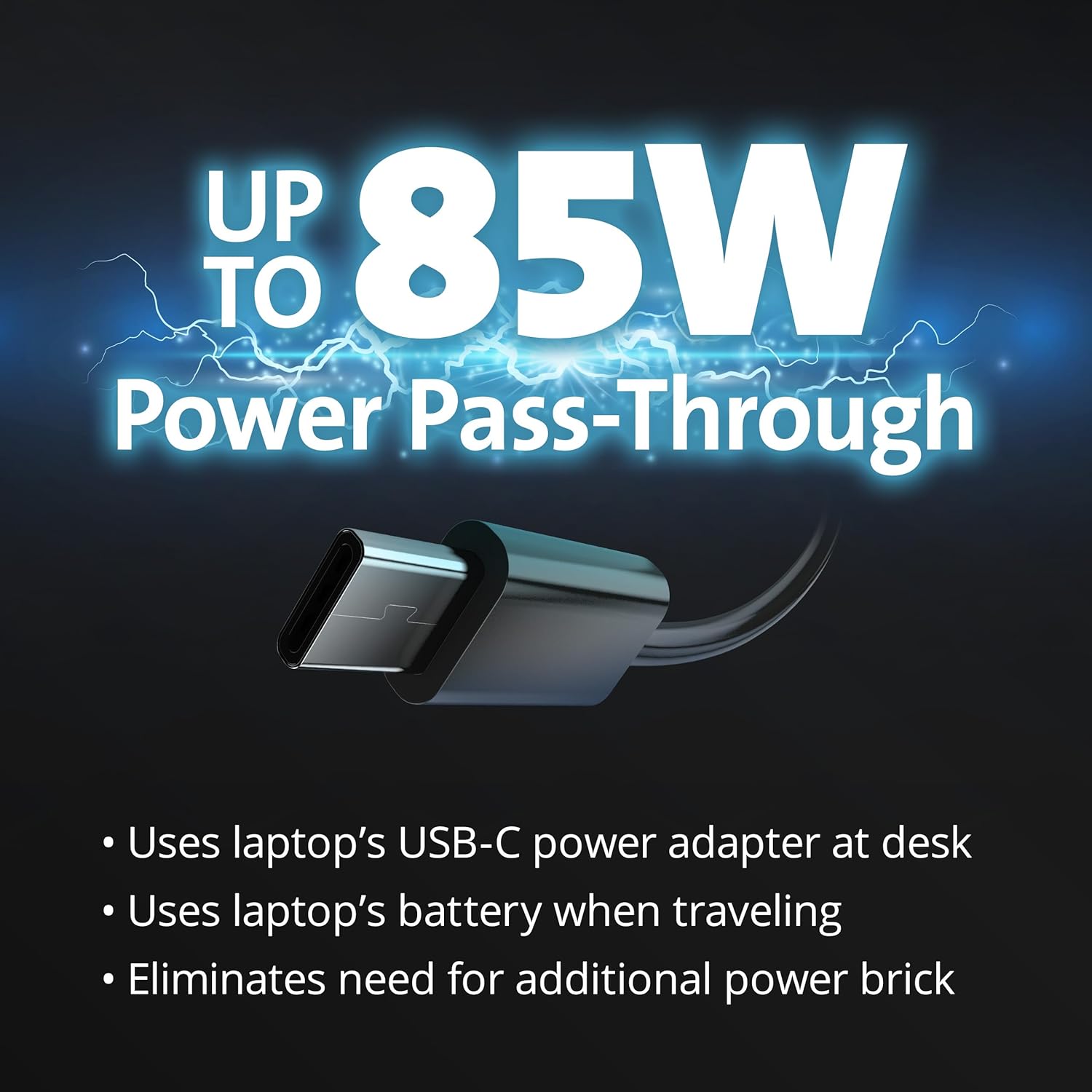 Kensington UH1510P USB C Hub 11-in-1 Triple Display with 2 HDMI 1 DP++, 85W Power Charging, Ethernet, SD/MicroSD Card Slots