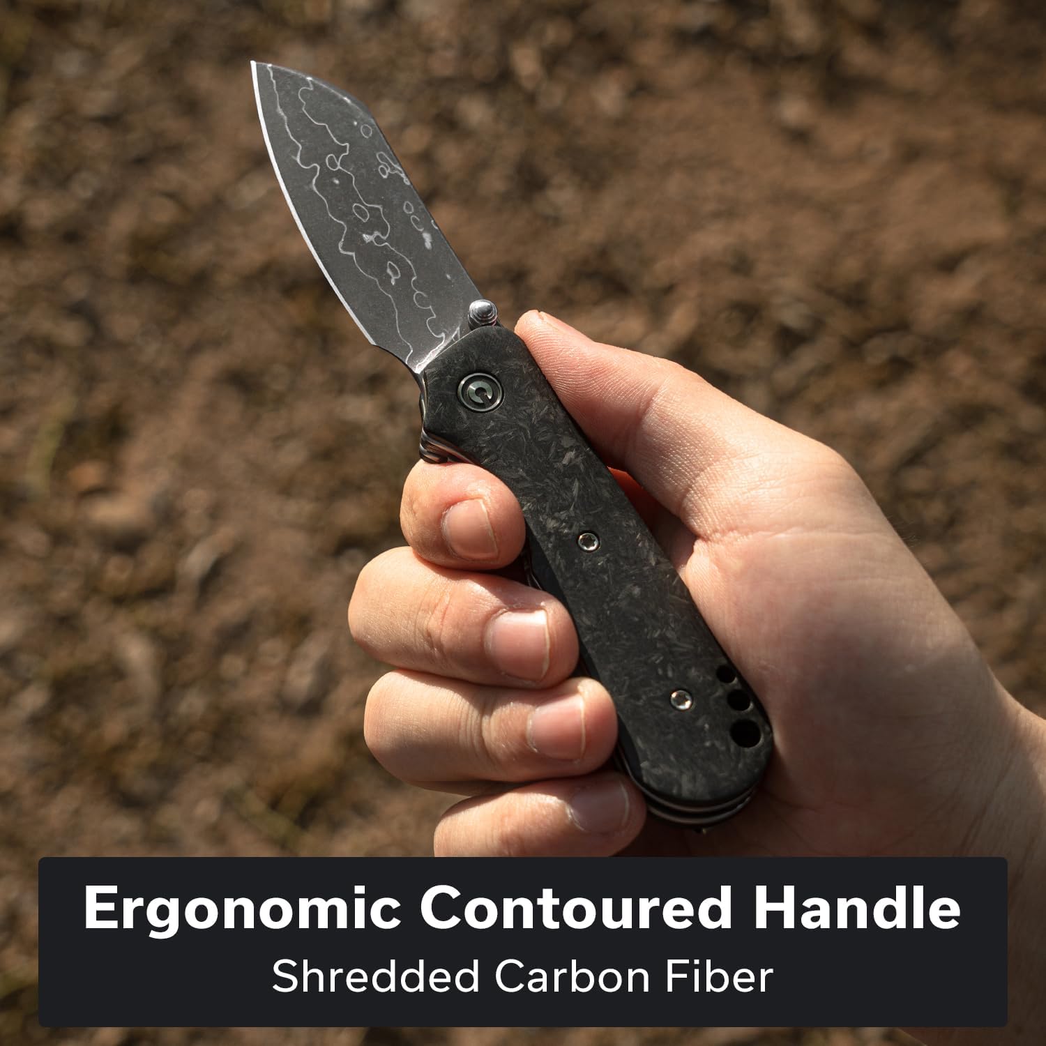 CIVIVI Crabby Pocket Knife, EDC Folding Knife C24055