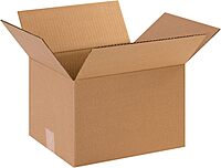Corrugated Boxes, 12" x 10" x 8" - 25 EACH PER BUNDLE [PRICE is per BUNDLE]