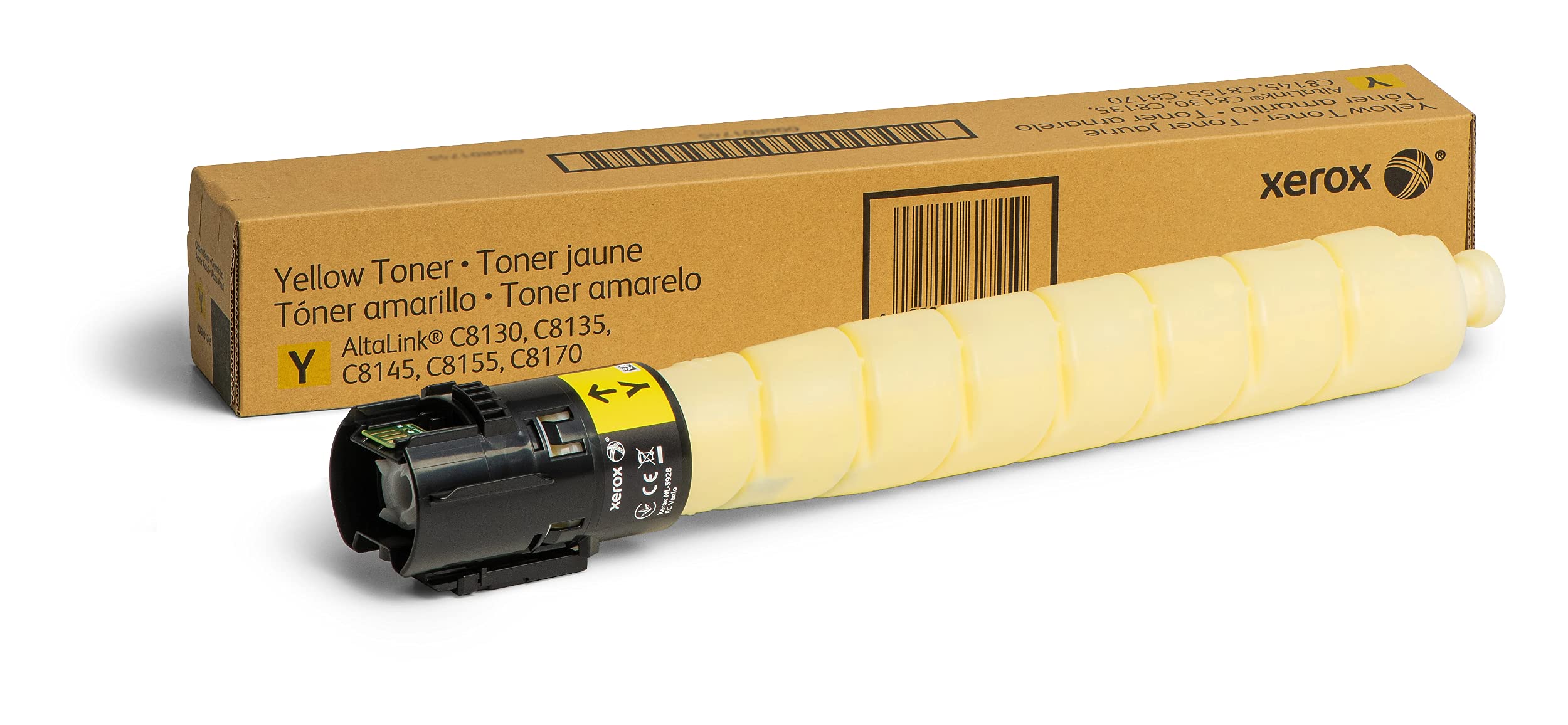 Xerox 006R01749 Yellow Toner Cartridge, 28,000 Page Yield - AltaLink C8100/C8200 Series