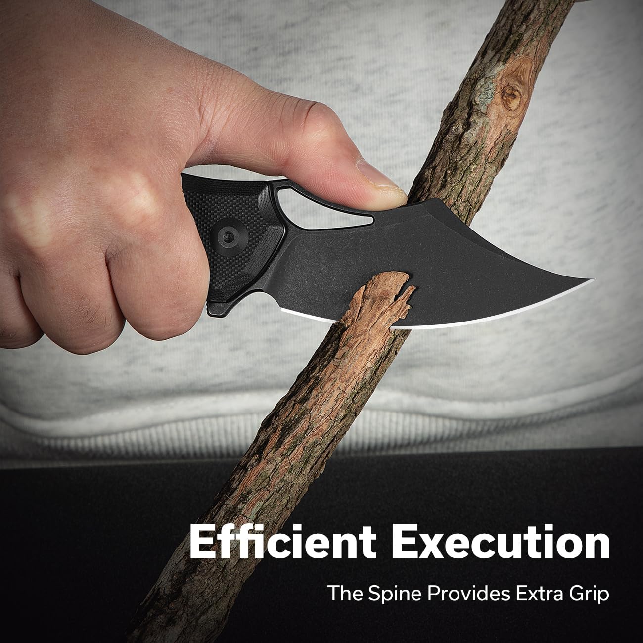 CIVIVI Chiro 3.1" Folding Pocket Knife with Flipper and G10 Handle