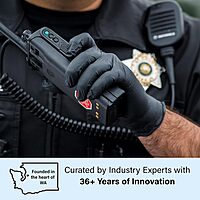 1st Choice Professional Powder-Free Exam-Grade Black Nitrile Gloves