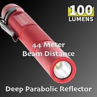 Nightstick MT-100 Mini-TAC Metal LED Flashlight