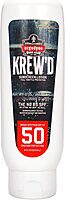 Ergodyne KREW'D SPF 50 Sunscreen Lotion, Broad Spectrum, Water-Resistant